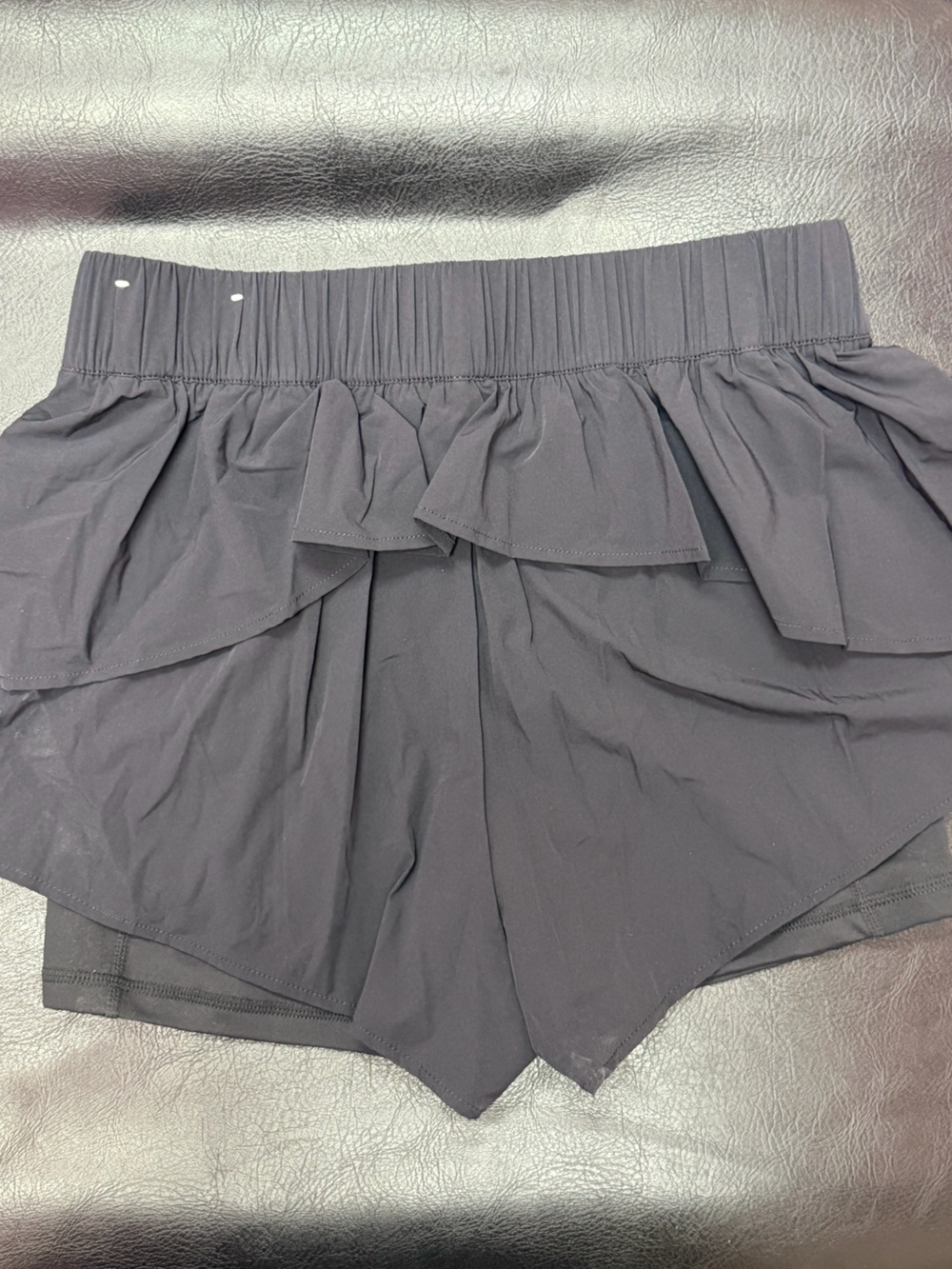 Blogilates Ruffle Run Shorts - Picture 2 of 3